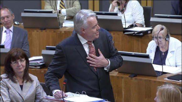 First Minister Carwyn Jones AM