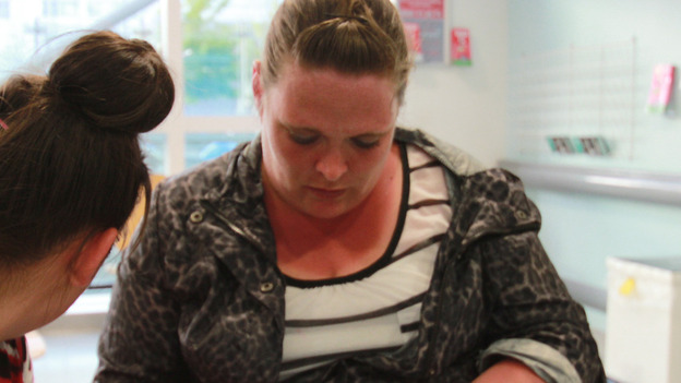 Joanne Goddard has been suffering from severe sunburn for the last three days.
