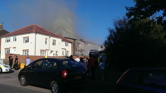 House on fire
