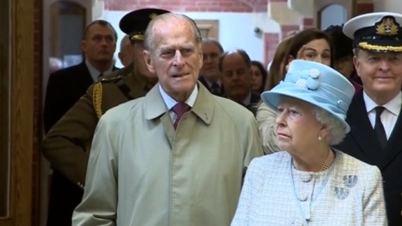 The Queen and Duke of Edinburgh