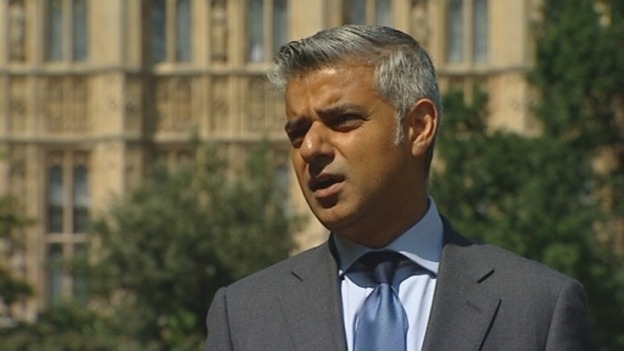 Labour's Shadow Justice Secretary Sadiq Khan
