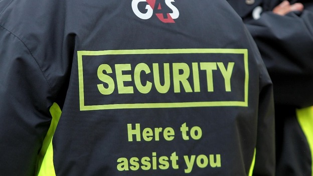 G4S has a number of Government contracts, including security.