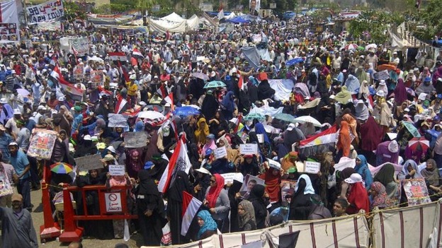 Supporters of the Muslim Brotherhood are gathering in Cairo.