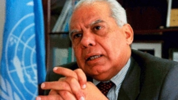 Egypt's interim prime minister Hazem el-Biblawi.