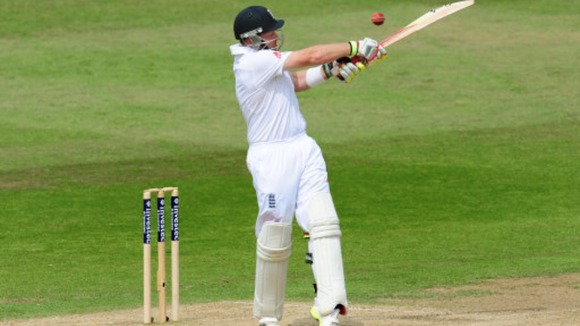Ian Bell in action at Trent Bridge