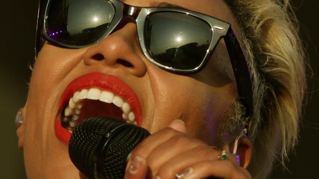 Emeli Sande performs on day two of Wireless