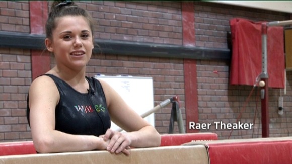 Raer Theaker, Wales and GB Gymnastics