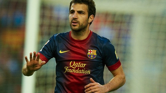 Cesc Fabregas was captain of Arsenal before moving to Spain in 2011