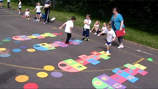 Children playing