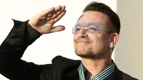 Bono said the honour was "unspeakably special" but that it belonged to the whole of U2.