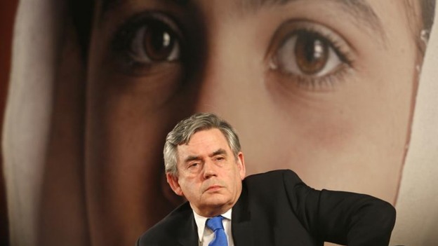 UN Special Envoy for Global Education Gordon Brown.