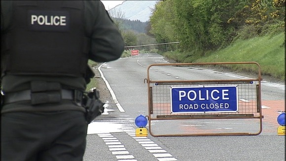 Bomb found near Irish border