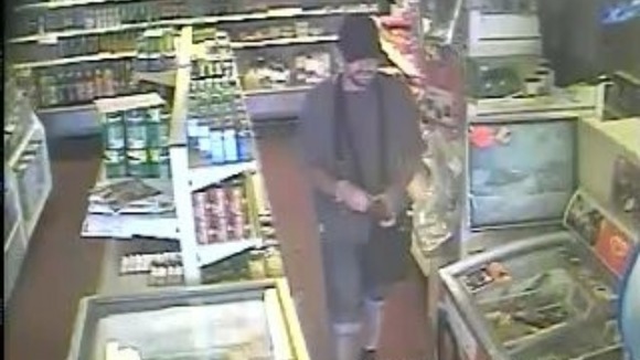 CCTV footage of what police believe is Michael Cope.