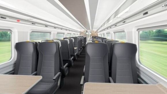 Inside the new 800 series train