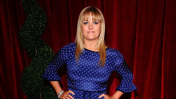 Jo Joyner arriving at The British Soap Awards 2012