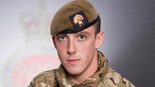 Guardsman Michael Roland, from 1st Battalion Grenadier Guards.