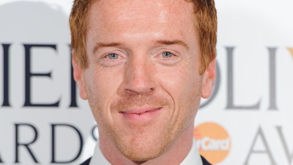 Homeland star Damien Lewis, nominated for best actor in a TV drama.