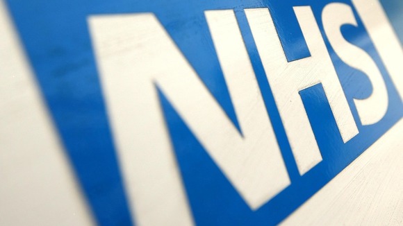 An NHS logo.