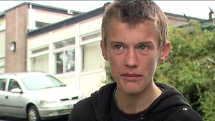 Joe Holloway, who has Tourette's