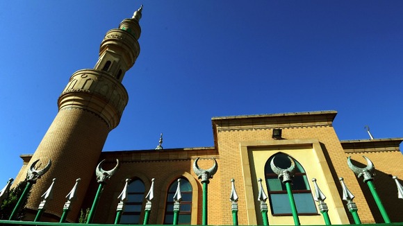 General view of Wolverhampton Central Mosque.