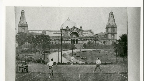 Tennis old fashioned style