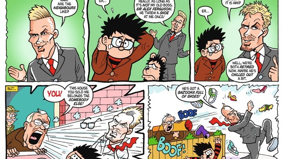 Comic strip from Beano