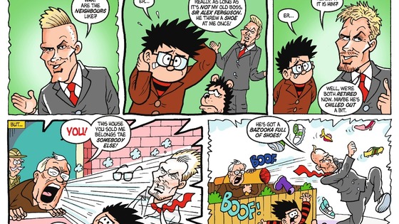 Comic strip from Beano