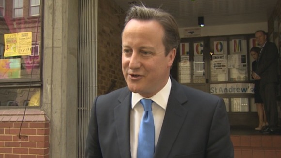 Prime Minister David Cameron.