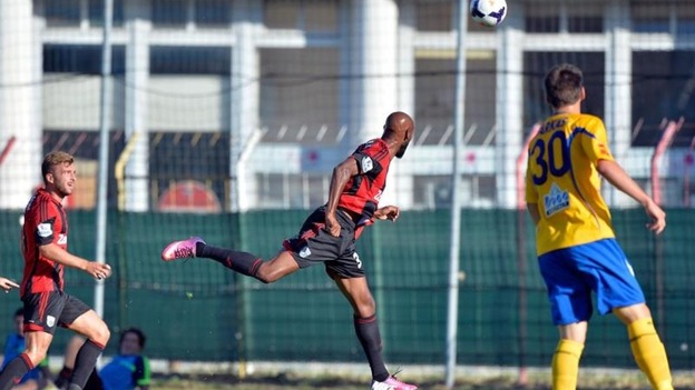 Anelka scored a second goal in the first half