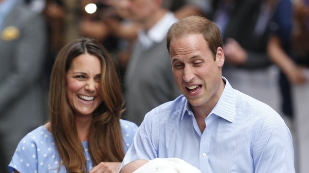 The couple are on their way to Kensington Palace