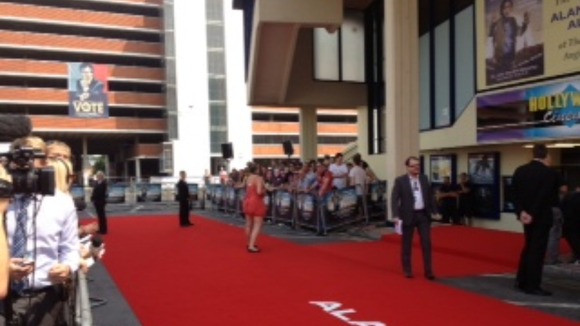 Anglia Square in Norwich transformed for the world premiere of Alpha Papa