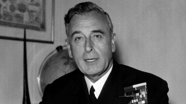 Lord Louis Mountbatten.