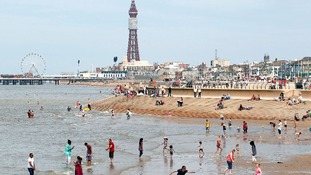 Blackpool beach
