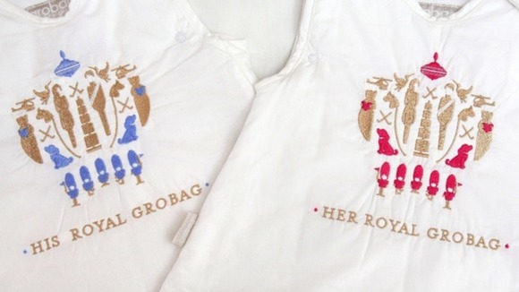 The Gro Company has launched the limited edition bespoke His and Her Royal Grobag for newborns.