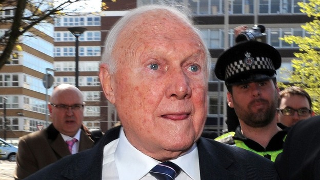 Disgraced broadcaster Stuart Hall