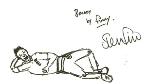 Stuart Broad by Steven Finn