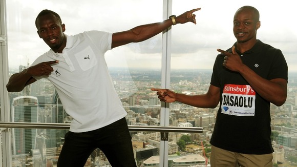 Usain Bolt and James Desaolu will be at the Sainsbury's Anniversary Games at the Olympic Stadium.