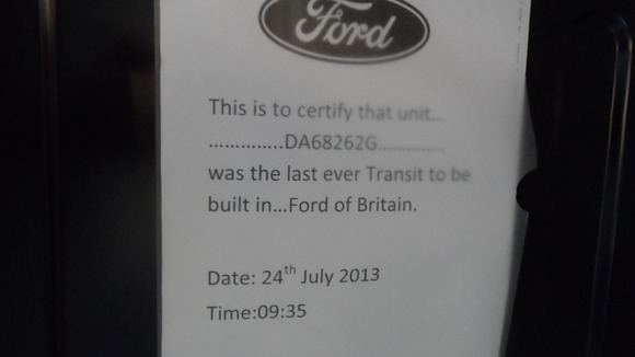 Ford factory sign