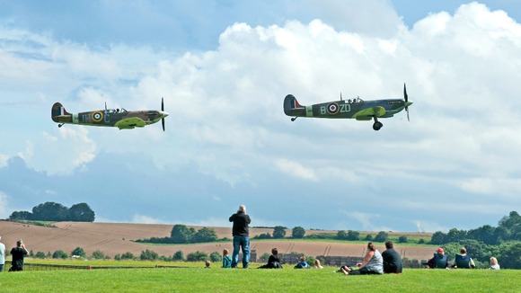 Duxford hosts Spitfires, Merlins and Motors