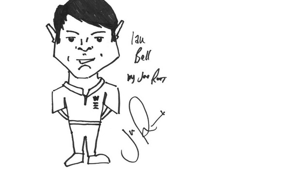Warwickshire's Ian Bell by Joe Root