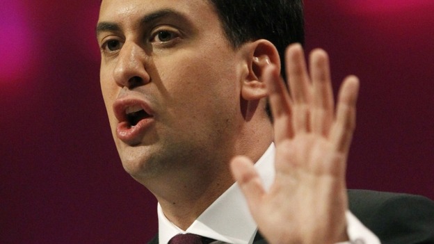 Labour leader, Ed Miliband