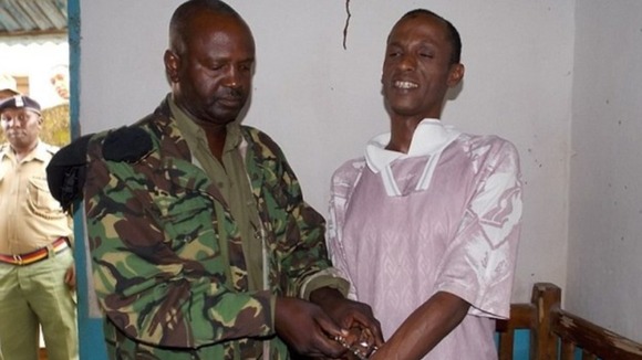 Ali Babitu Kololo (pictured right) was convicted at a Kenyan court.