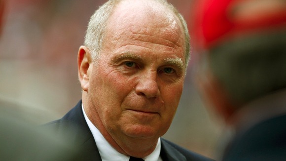 Bayern Munich president Uli Hoeness.