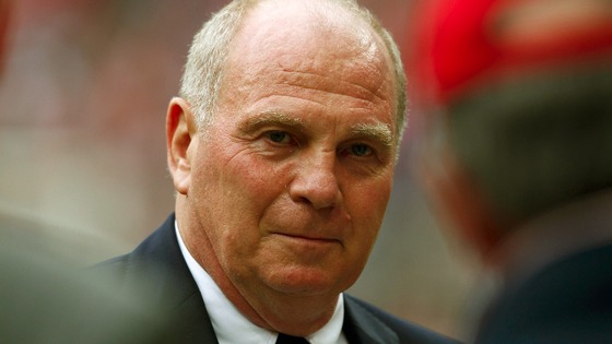 Bayern Munich president Uli Hoeness.