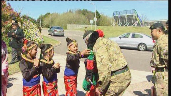 Prince Charles, Gurkha, Folkestone