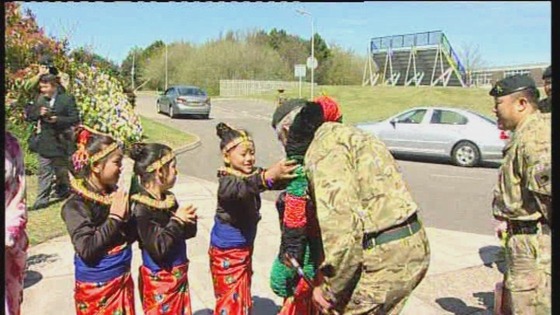 Prince Charles, Gurkha, Folkestone