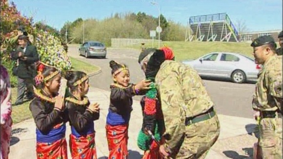 Prince Charles Gurkhas