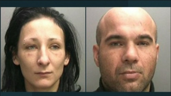 Magdelena Luczak and her partner Mariusz Krezolek.