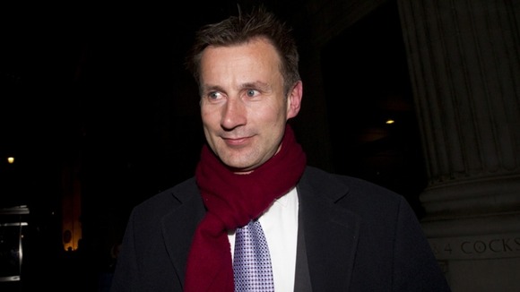Culture Secretary Jeremy Hunt