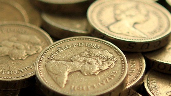 one pound coins